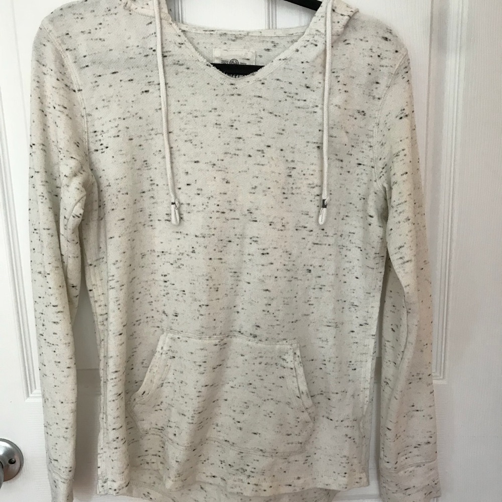 White Marble Hoodie